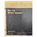 Caterpillar No. 12 Motor Grader Maintenance Manual
