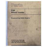 Caterpillar 930 Wheel Loader Parts Manual