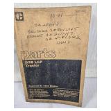 Caterpillar D3B LGP Tractor Parts Manual