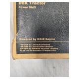 Caterpillar D8K Tractor with Power Shift, powered by a D342 engine Parts Manual