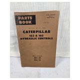 Caterpillar 153 & 163 Hydraulic Controls Parts Book including serial numbers 38G1-UP, 39G1-UP, and 44G1-UP