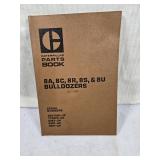 Caterpillar Parts Book for 8A, 8C, 8R, 8S & 8U Bulldozers serial numbers 28E7291-up, 77G173-up, 43K1-up, 44K1-up, and 45K1-up