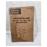 Caterpillar 9A, 9C, 9R, 9S & 9U Bulldozers Parts Book