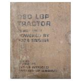 Caterpillar D6D LGP Tractor powered by a 3306 engine Parts Book