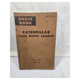 Caterpillar 966C Wheel Loader Parts Book includes serial numbers 76J1-UP and 30K1-UP