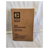 Caterpillar 235 Excavator Powered by 3306 Engine Parts Book