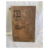 Caterpillar 3406 Vehicular Engine Parts Book covering serial numbers 7FB1 and up
