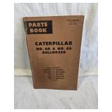 Caterpillar No. 6A & No. 6S Bulldozer Parts Book