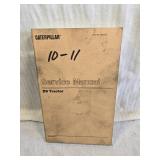 Caterpillar D9 Tractor Service Manual covering serial numbers 66A3266-up and includes details on tractors with D353 engines (serial numbers 97U1-up