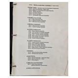 Lull Model 844B Parts Book