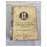 International Harvester Shop Manual for 274 & 284 Manual No. IH-49