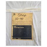 Caterpillar D3B Track-Type Tractor Operation & Maintenance Manual