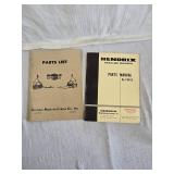 Hendrix Dragline Buckets Parts Manual No. PM-65 and Parts List