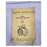 Onan Electric Generating Plants and Industrial Engines Parts Catalogs