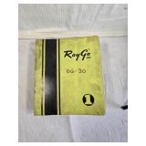 RayGo Inc. Vibratory Roller Manuals and Service Guides Model 2-36