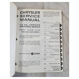Chrysler Industrial Engine 318 Cu. In. Service Manual