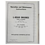 Overhaul Manual for Continental L-Head Engines