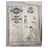 Briggs & Stratton Reapair Instructions, Manuals and Service School Notebook 1976-77