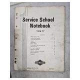 Briggs & Stratton Reapair Instructions, Manuals and Service School Notebook 1976-77