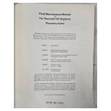 Rockwell International Field Maintenance Manual for Off-Highway Planetary Axles