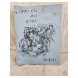 Waukesha VR Series Gas and Diesel Engines Operation and Service Manual for various models such as VRD155, VRG155, VRG232, and others