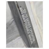 Ingersoll-Rand SD-70 Series Vibratory Compactor Operation & Maintenance Manual