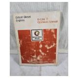 Detroit Diesel In-Line 71 Operators Manual