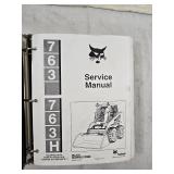 Bobcat 763 & 763H Skid Steer Service Manual