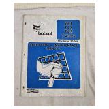 Bobcat Operation & Maintenance Manual for Models 741, 742, 743, 743DS