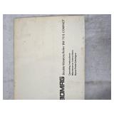 BOMAG Double Vibratory Roller BW 75 S Operating Manuals