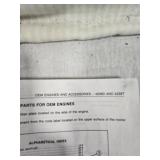 Kubota OEM Engines and Accessories Manual - Parts Catalog covering models 4239D and 4239T