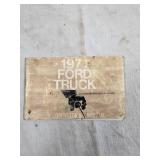 1971 Ford Truck Operator