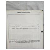 Caterpillar 12G Motor Grader Service Manual Missing Covers and Maybe End Leaf Pages covering models with serial numbers 61M-2322-UP and 3NL-4197-UP