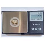 9K Gold Irish Claddagh Earrings Made in Ireland