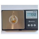 14k Gold Opal Diamond Ring Elegant Jewelry Piece