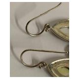 Sterling Silver Teardrop Dangle Earrings