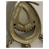 Sterling Silver Teardrop Dangle Earrings