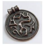 David Andersen Sterling Silver Pendant Jewelry 500 AD Inspired