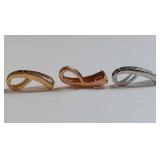 14K Gold Pendant Findings Set