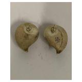Desert Rose Trading Sterling Silver Earrings with Swirl Design Miriam Stone