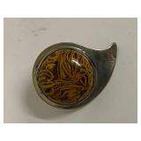 Desert Rose Trading Sterling Silver Earrings with Swirl Design Miriam Stone