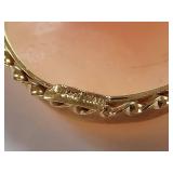 14K Gold Cameo Brooch Pendant - Exquisite Carving - 6 Grams