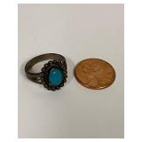 Sterling Silver Turquoise Ring