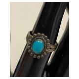 Sterling Silver Turquoise Ring