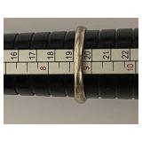 Sterling Silver Ring with Opal & Gems