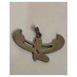 Sterling Silver Egyptian Goddess Pendant