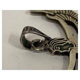 Sterling Silver Egyptian Goddess Pendant