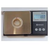 10K Gold Ring with Carved Ruby & Filigree Design