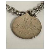 Vintage Sterling Silver Charm Bracelet