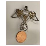 Sterling Silver Celtic Angel Pendant